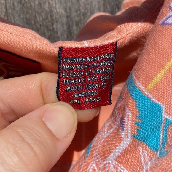 Vintage 80s 90s All Over Print Button Up Shirt - Picture 7 of 7